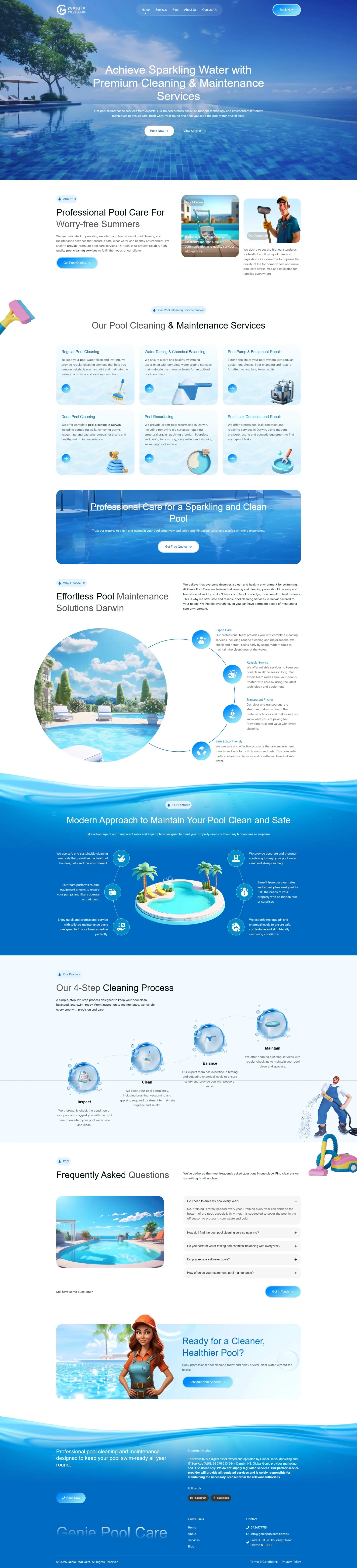 Genie Pool Care